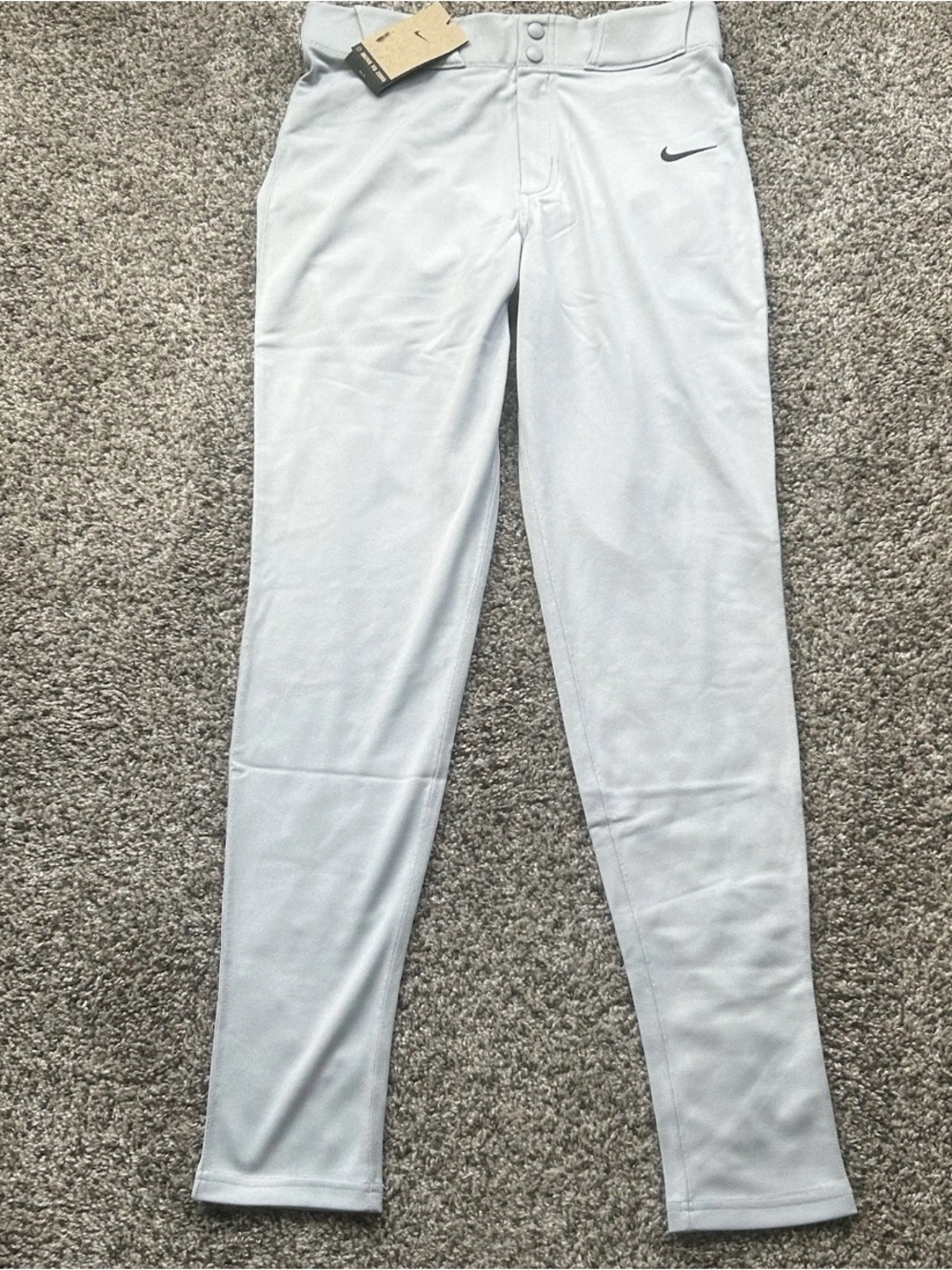 Nike Vapor Select Pro Baseball Pants Men’s Size XL Gray FZ1369-012